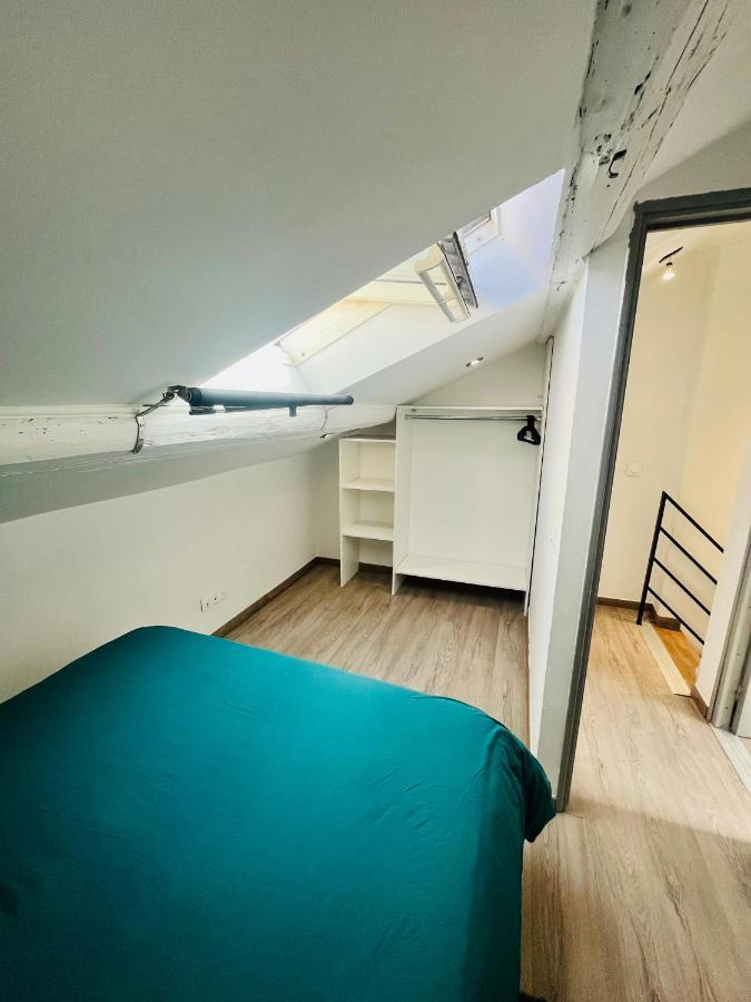 Superbe Duplex Design Neuf 2 Chambres, Climatise Tout Confort, Facile D,Acces Stationnement Gratuit Marselha Exterior foto